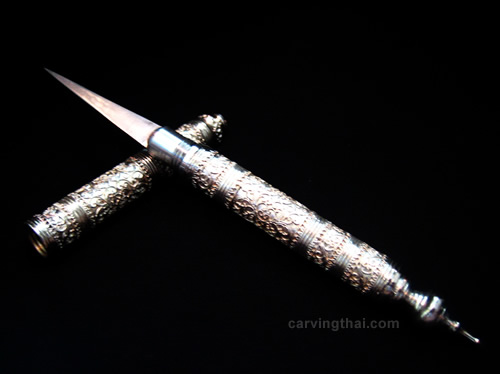 Sukhothaiカービングナイフ(真鍮製) - カービングナイフ専門店